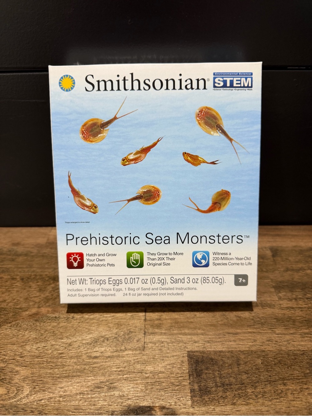 Smithsonian Prehistoric Sea Monsters Triops Hatch Kit